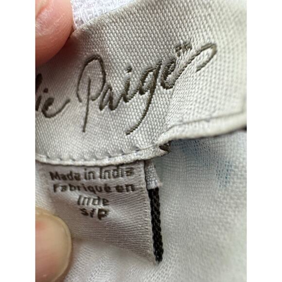 Charlie Paige Boho Sleeveless Smocked Neck Maxi Dress Multi Color Floral Cotton - Picture 2 of 10